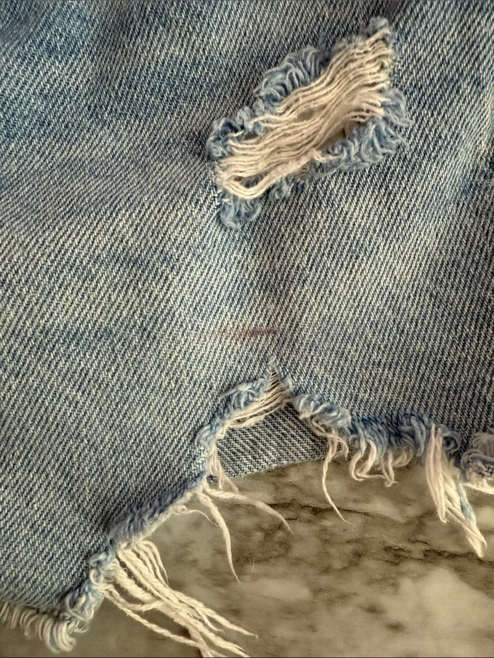 Zara Cutoff Denim Shorts